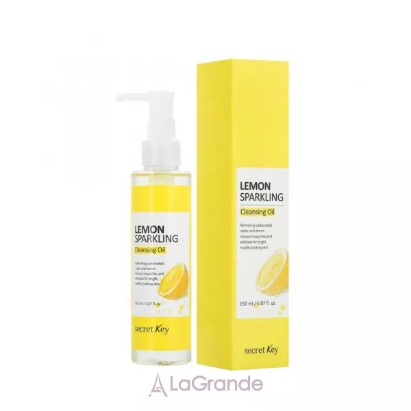 Secret Key Lemon Sparkling Cleansing Oil ������������ ����� � ���������� ������