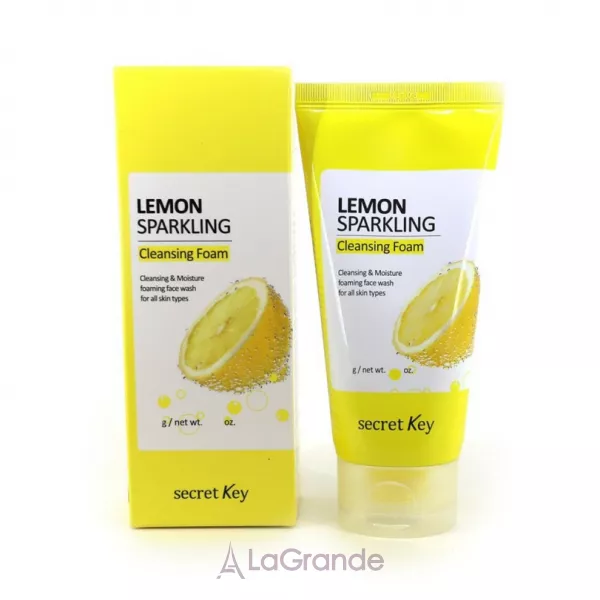 Secret Key Lemon Sparkling Cleansing Foam ������� ���� ��� ��������
