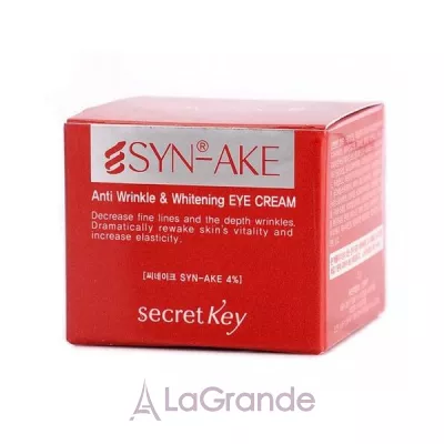 Secret Key Syn-Ake Anti Wrinkle & Whitening Eye Cream     쳿 