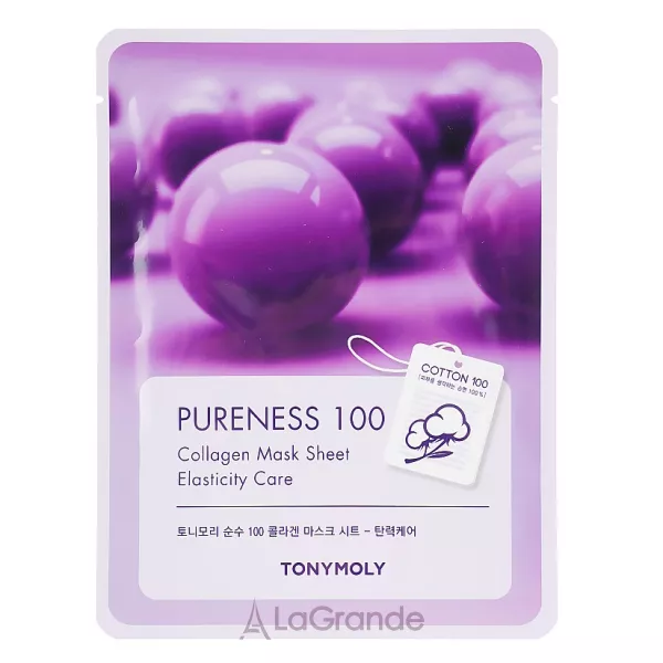Tony Moly Pureness 100 Collagen Mask Sheet �������� ����� � ���������� ���������