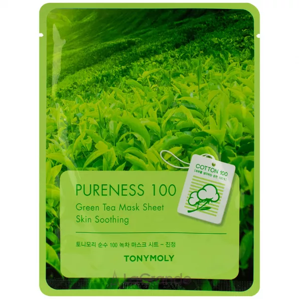 Tony Moly Pureness 100 Green Tea Mask Sheet �������� ����� � ���������� �������� ���