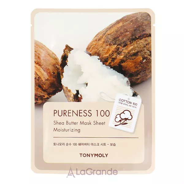 Tony Moly Pureness 100 Shea Butter Mask Sheet �������� ����� � ������ ��