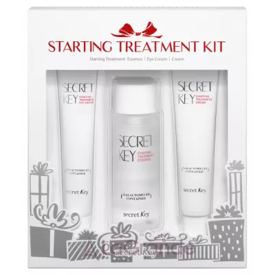 Secret Key Starting Treatment Kit   ,   (f/ess/50ml + eye/cr/15g + cr/25g)