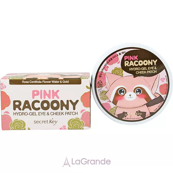 Secret Key Pink Racoony Hydro-gel Eye & Cheek Patch ������������ ����� ��� ���� � ���