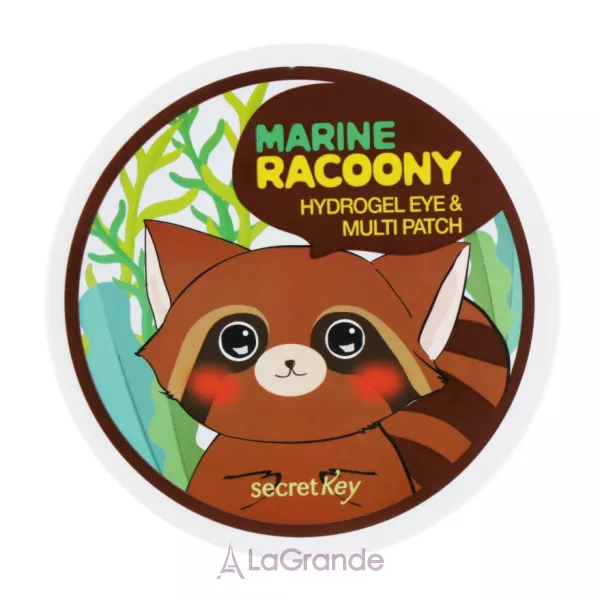 Secret Key Marine Racoony Hydrogel Eye & Multi Patch ������������ ����� ��� ���� ��������������������