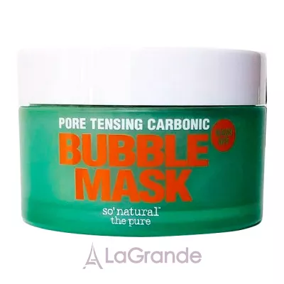 So Natural Pore Tensing Carbonic Bubble Pop Clay Mask -   