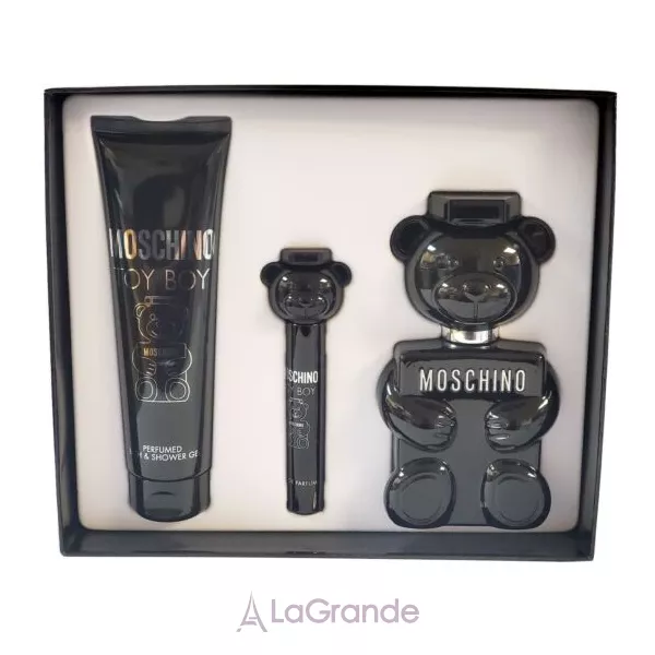 Moschino Toy Boy ���� (����������� ���� 100 �� + travel sized 10 �� + ���� ��� ���� 150 ��)