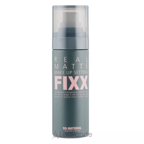So Natural Real Matte Make Up Setting Fixx ���������� ���� ��� �������� �������