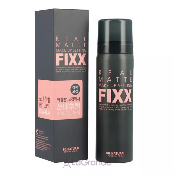 So Natural Real Matte Make Up Setting Fixx ���������� ���� ��� �������� �������