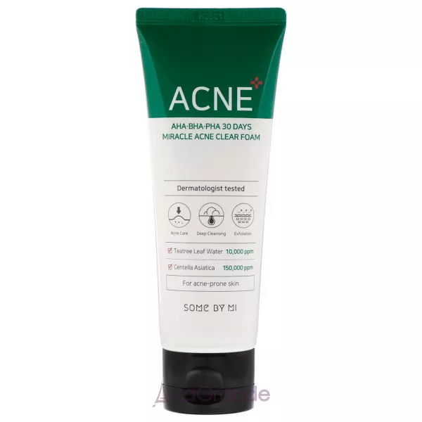 Some By Mi AHA. BHA. PHA 30Days Miracle Acne Clear Foam �������� ���� ��� ��������