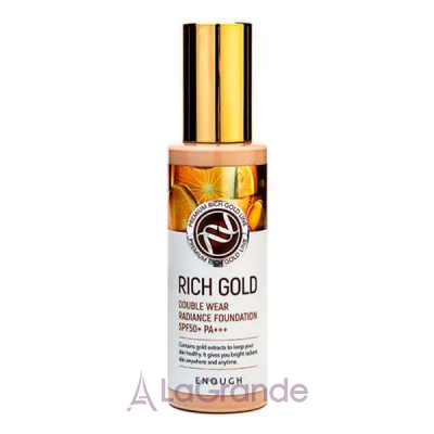 Enough Rich Gold Double Wear Radiance Foundation SPF50+ PA+ Тональний крем
