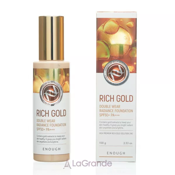 Enough Rich Gold Double Wear Radiance Foundation SPF50+ PA+ ��������� ����