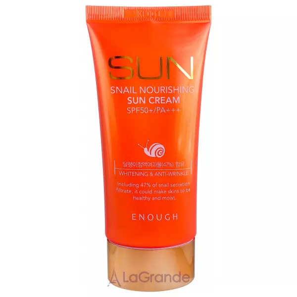 Enough Sun Snail Nourishing Sun Cream SPF 50+/PA+++ �������������� ���� ��� ���� � ������� ������