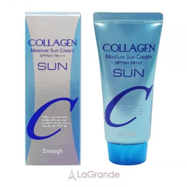 Enough Collagen Moisture Sun Cream SPF50+ PA+ ����������� ������������� ���� �� ���������