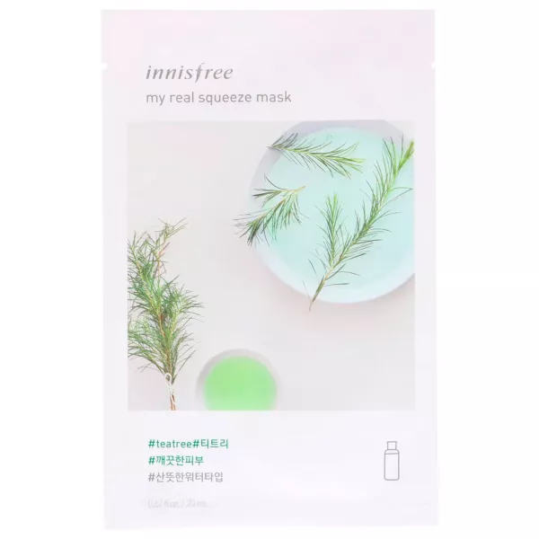 Innisfree My Real Squeeze Mask Tea Tree �������� ����� � �볺� ������� ������