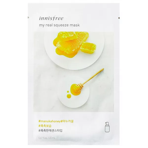 Innisfree My Real Squeeze Mask Manuka Honey �������� ����� � ���������� ����