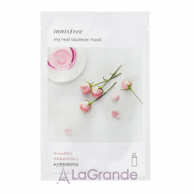 Innisfree My Real Squeeze Mask Rose     