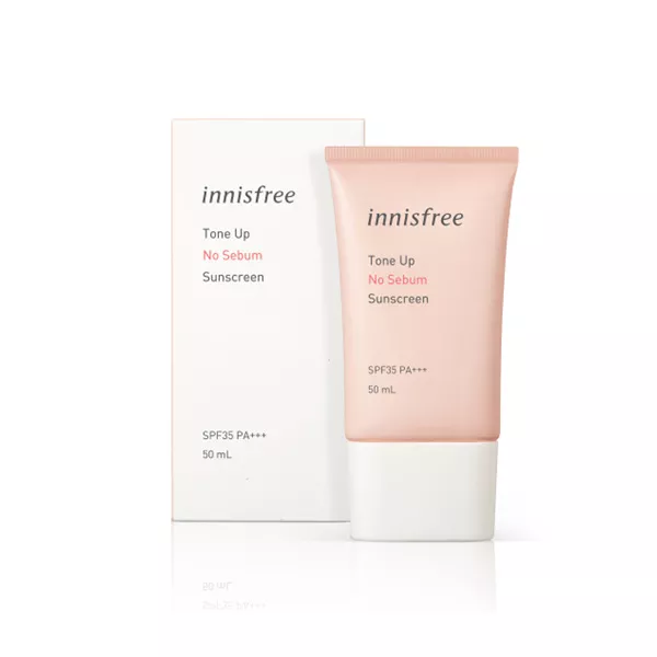 Innisfree Tone Up No Sebum Sunscreen SPF50 PA+++ ������������� ���� SPF50