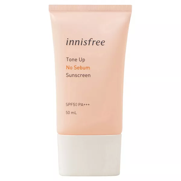 Innisfree Tone Up No Sebum Sunscreen SPF50 PA+++ ������������� ���� SPF50