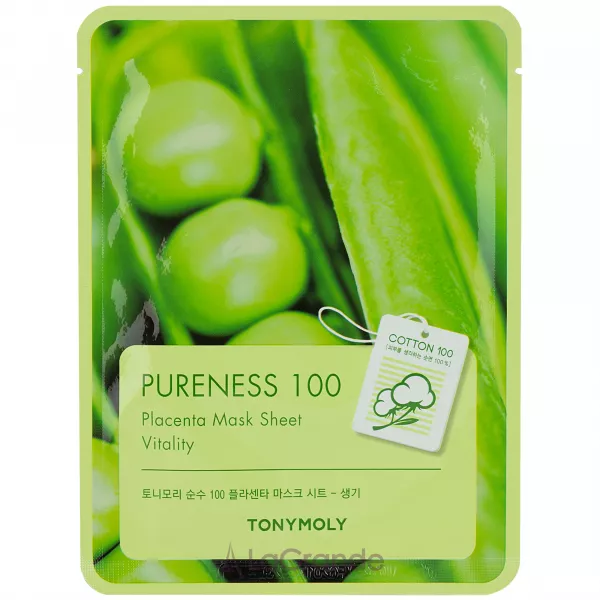 Tony Moly Pureness 100 Placenta Mask Sheet �������� ����� � ���������� ������ �����