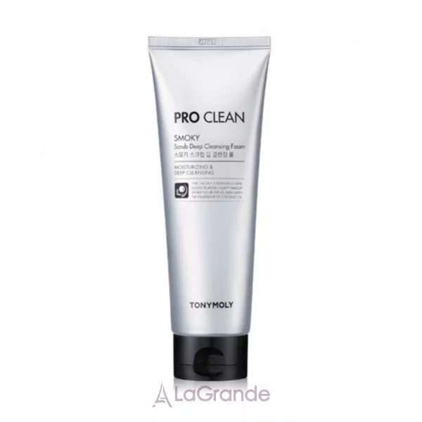 Tony Moly Pro Clean Smoky Scrub Deep Cleansing Foam ��������� �����-�����