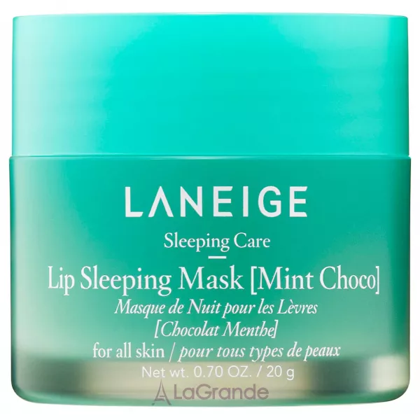 Laneige Sleeping Care Lip Sleeping Mask Mint Choco ͳ��� �����, �� ��������, ��� ���