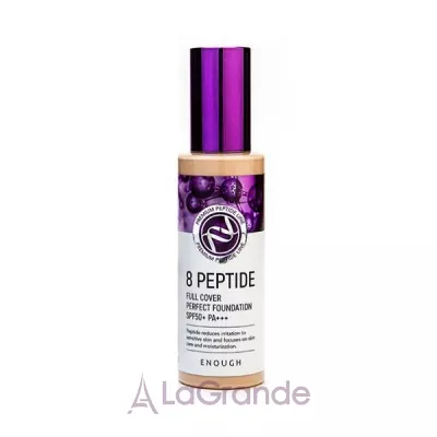 Enough 8 Peptide Full Cover Perfect Foundation SPF50+ PA+++    