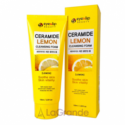 Eyenlip Ceramide Lemon Cleansing Foam ϳ       