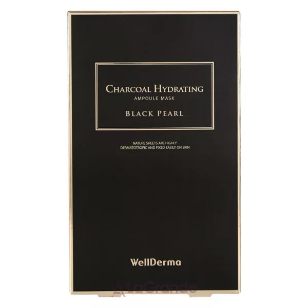 Wellderma Charcoal Hydrating Ampoule Mask �������� ����� ��� ������� � �������