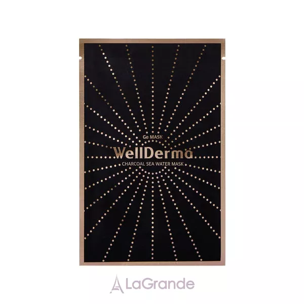 Wellderma Charcoal Sea Water Mask �������� ����� � �������� ����� �� ����������� �������