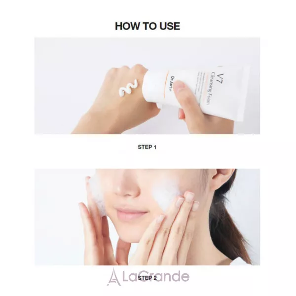 Dr. Jart+ V7 Cleansing Foam Mousse Nettoyante ����� ��� �������� ���� � ������� ���������� ����������