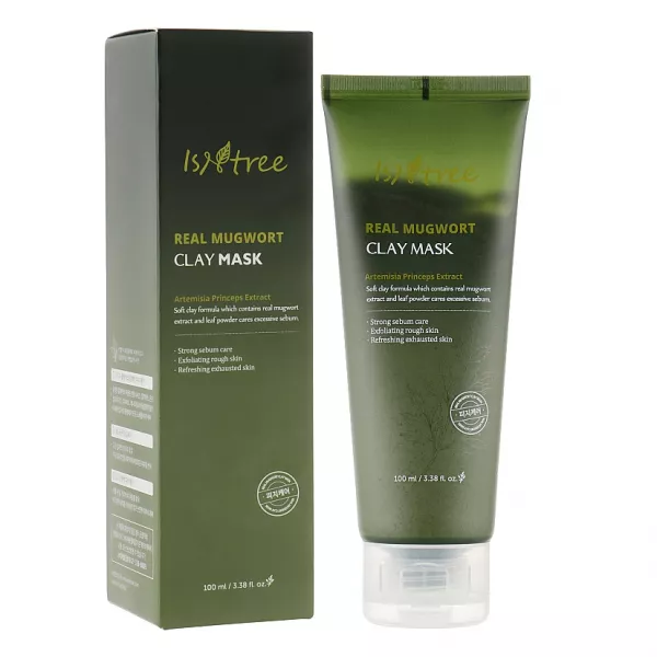 IsNtree Real Mugwort Clay Mask �������� ����� � ���������� ������ ��� ���������� ����