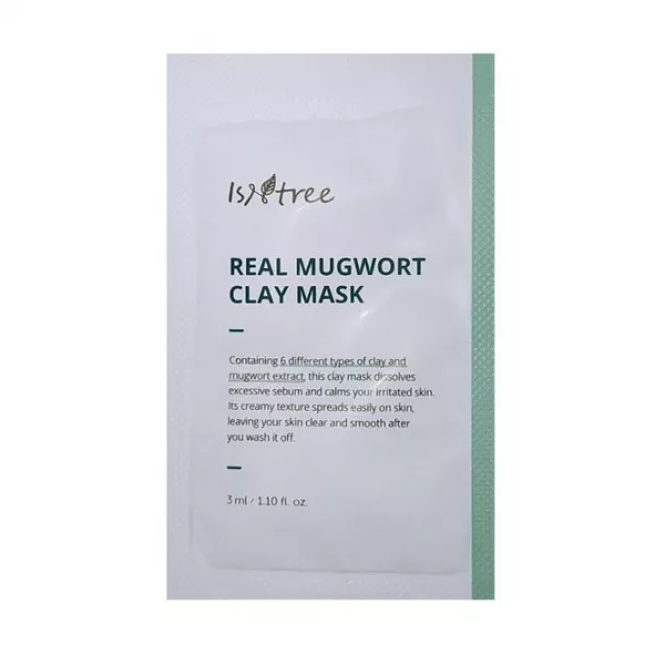 IsNtree Real Mugwort Clay Mask �������� ����� � ���������� ������ ��� ���������� ����