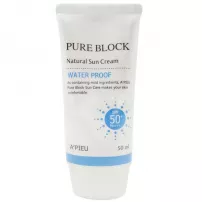 A'pieu Pure Block Natural Waterproof Sun Cream SPF50+ ����������� �������������� ����