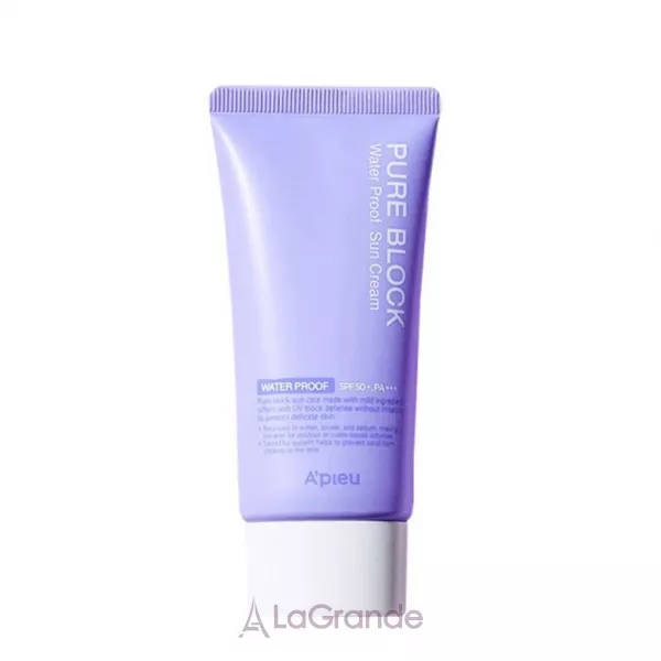 A'pieu Pure Block Natural Waterproof Sun Cream SPF50+ ����������� �������������� ����