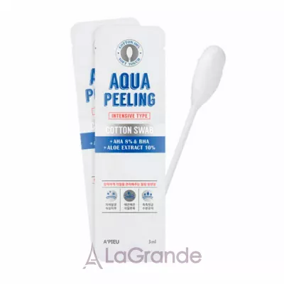 A'pieu Aqua Peeling Cotton Swab Intensive Type       - 8%