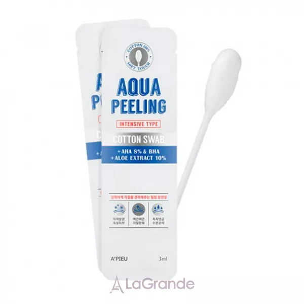 A'pieu Aqua Peeling Cotton Swab Intensive Type ������� ��� ������� ���� ���� � ���-��������� 8%