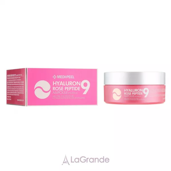Medi-Peel Hyaluron Rose Peptide 9 Ampoule Eye Patch ������������ ����� � ��������� � ���������� �����