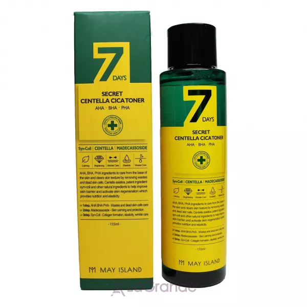 May Island 7 Days Secret Centella Cica Toner ����� ��� ���� � ���������� ��������� ��������