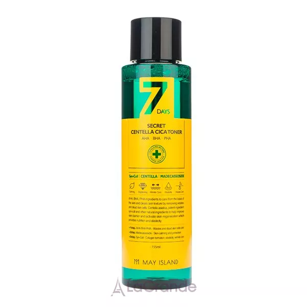 May Island 7 Days Secret Centella Cica Toner ����� ��� ���� � ���������� ��������� ��������
