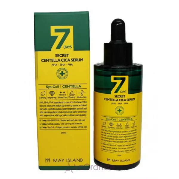 May Island 7 Days Secret Centella Cica Serum ��������� ��� ���� � ���������� ��������� ��������
