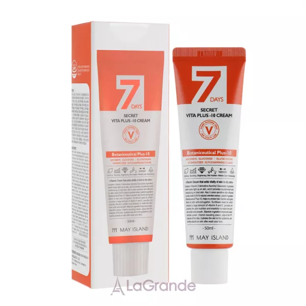 May Island 7 Days Secret Vita Plus 10 Cream ������������������ ���� ������������ ���� ����