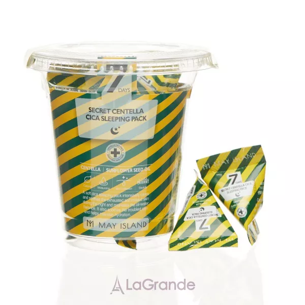 May Island 7 Days Secret Centella Cica Sleeping Pack ������������� ������ ����� � ���������