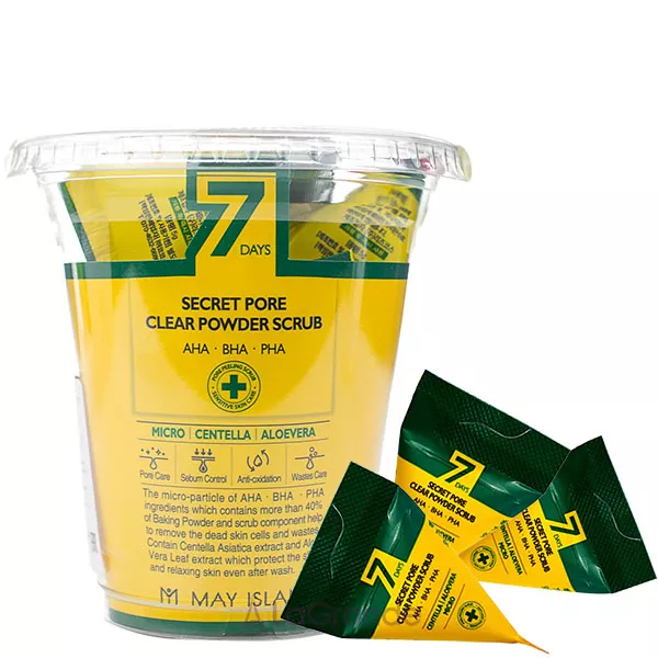 May Island 7 Days Secret Pore Clear Powder Scrub ��������� ����� ��� �������� ��� � ���������