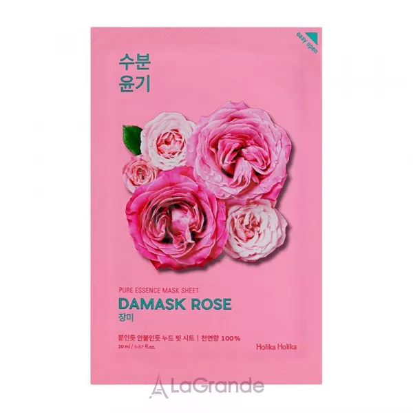 Holika Holika Pure Essence Mask Sheet Damask Rose ����� �������� 