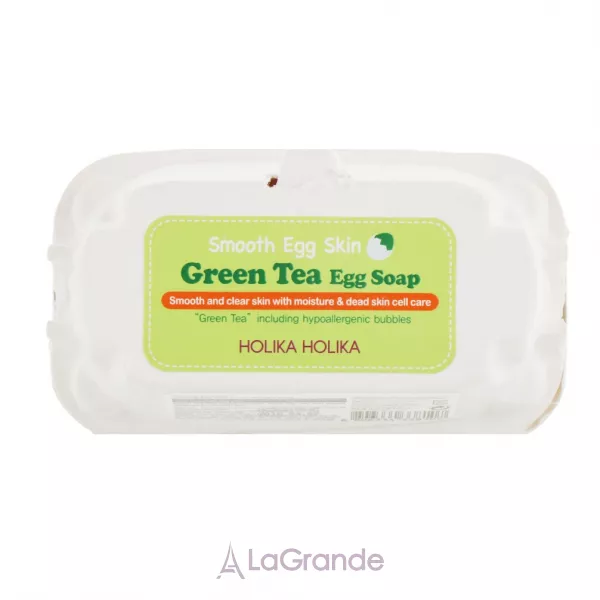 Holika Holika Green Tea Egg Soap ����-����� ��� �������� �� ������� ���