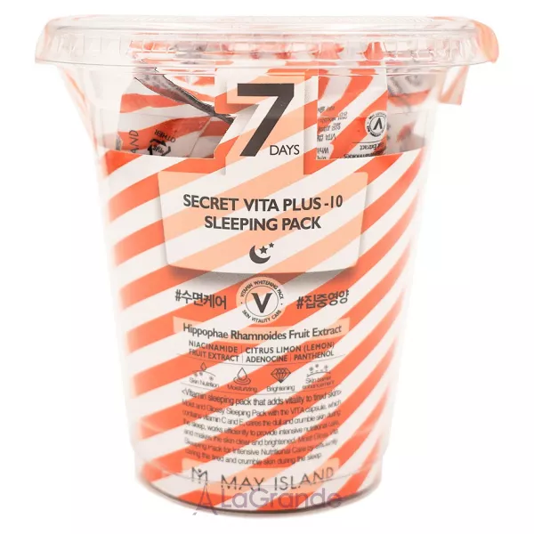May Island 7 Days Secret Vita Plus-10 Sleeping Pack ������ ����� � ���������� ��������� � ����������