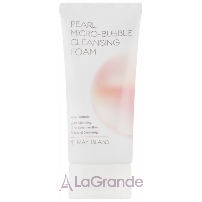 May Island Pearl Micro-Bubble Cleansing Foam ϳ  