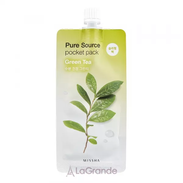 Missha Pure Source Pocket Pack Green Tea ������ ����� � ���������� �������� ���