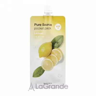 Missha Pure Source Pocket Pack Lemon     